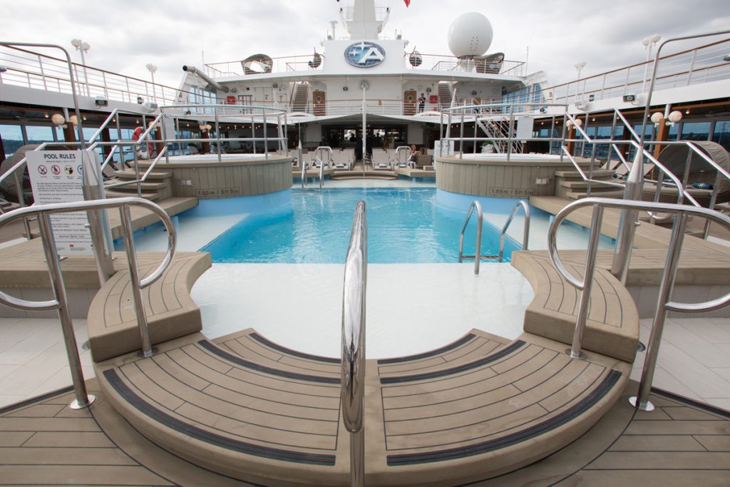pool on deck cruise